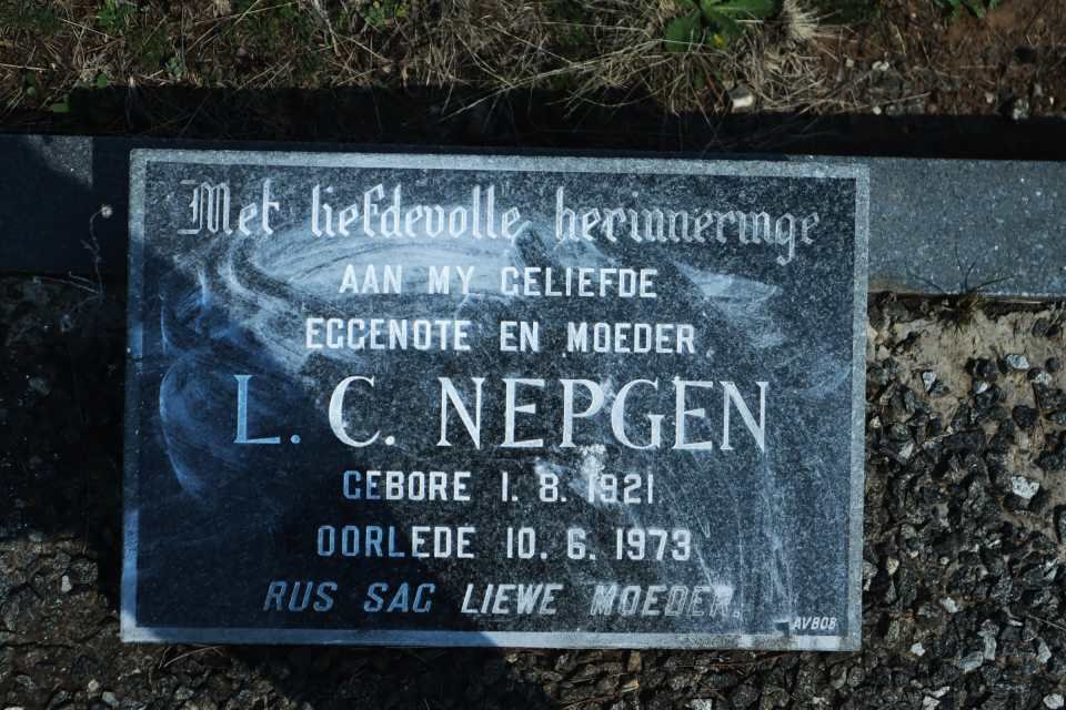 NEPGEN L.C. 1921-1973