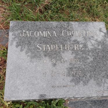 STAPELBERG Jacomina Christina 1902-1978