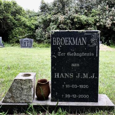 BROEKMAN J.M.J. 1920-2000