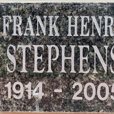 STEPHENS Frank Henry 1914-2005