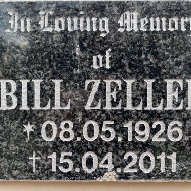 ZELLER Bill 1926-2011