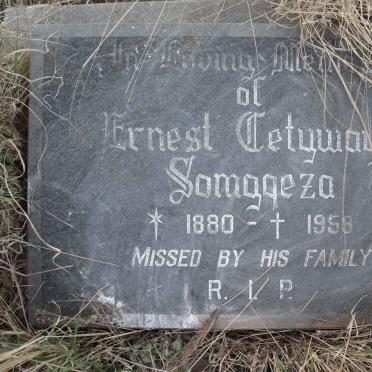 SOMGQEZA Ernst Getywayo 1880-1958