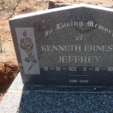 JEFFREY Kenneth Ernest 1922-1993