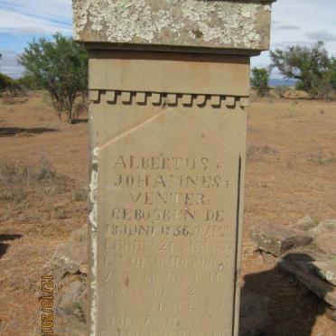 VENTER Albertus Johannes 1836-1897