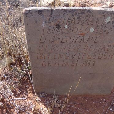 DURAND D.J. 1819-1884