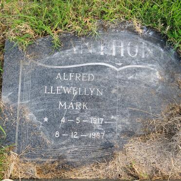 ANTHONY Alfred Llewellyn Mark 1917-1987