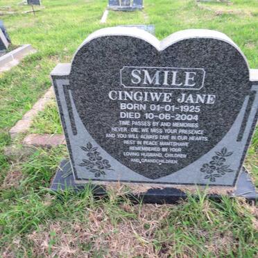 SMILE Cingiwe Jane 1925-2004