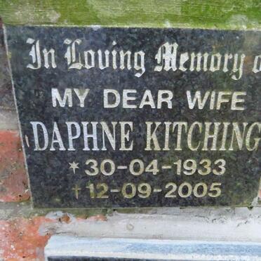 KITCHING Daphne 1933-2005