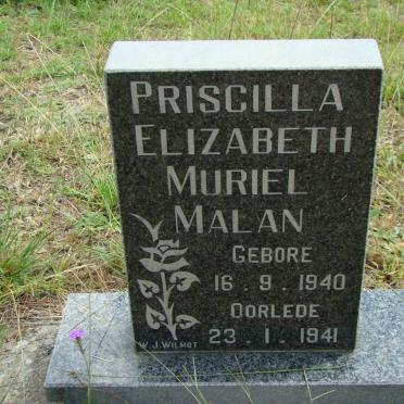 MALAN Priscilla Elizabeth Muriel 1940-1941