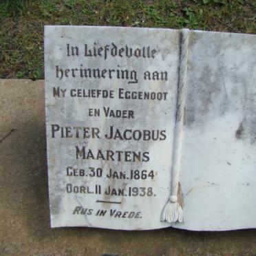 MAARTENS Pieter Jacobus 1864-1938