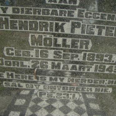 MOLLER Hendrik Pieter 1893-1949