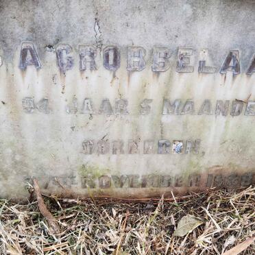 GROBBELAAR G.A. -1938