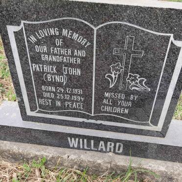 WILLARD Patrick John 1931-1994