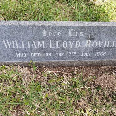 BOVILL William Lloyd -1968