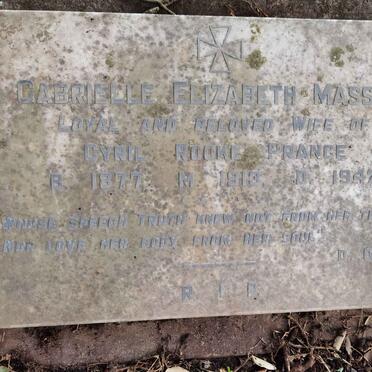 PRANCE Gabrielle Elizabeth nee MASSEY 1877-1942