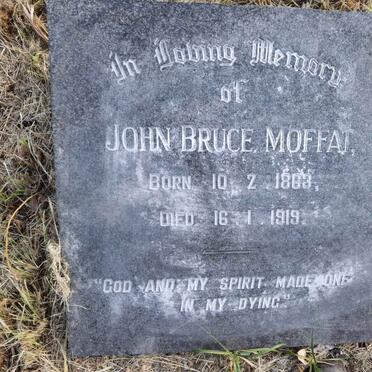 MOFFAT John Bruce 1863-1919