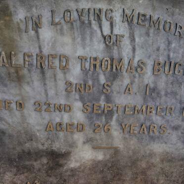 BUCHAN Alfred Thomas -1927