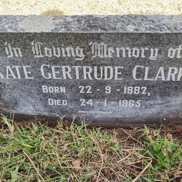 CLARKE Kate Gertrude 1882-1965