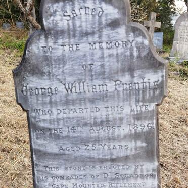 PRENTIS George William -1896