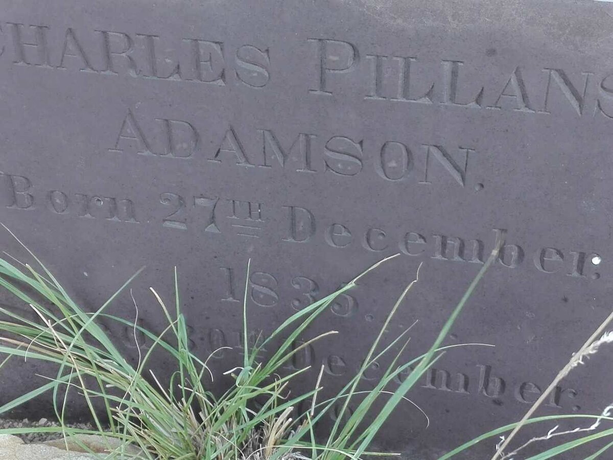 ADAMSON Charles Pillans 1835-1869
