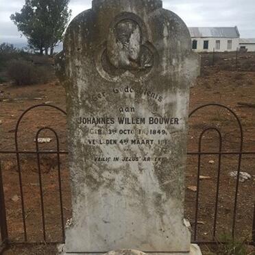 BOUWER Johannes Willem 1849-1915 &amp; Johanna Elizabeth Christina DE KLERK 1852-1919