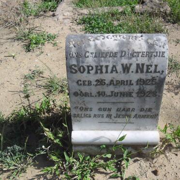 NEL Sophia W. 1925-1928
