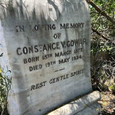 GOWAR Constance Violet nee LEPPAN 1877-1934