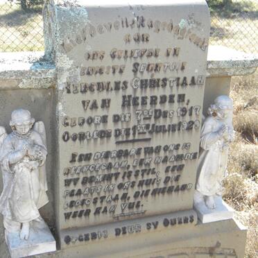 HEERDEN Hercules Christiaan, van 1917-1920