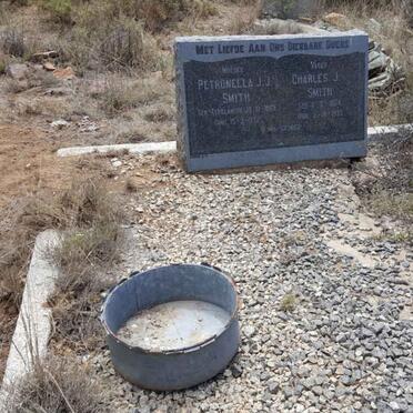 SMITH Charles John 1864-1933 &amp; Petronella Johanna Jacoba TERBLANCHE 1869-1932