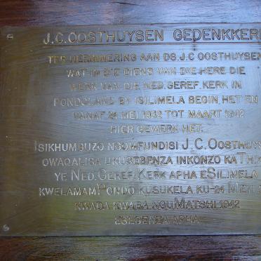 1. Gedenkplaat / Memorial plaque