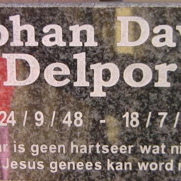 DELPORT Johan David 1948-2006