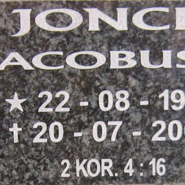 JONCK Jacobus H. 1938-2002