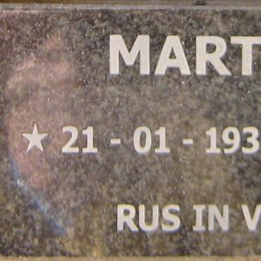 SMIT Martha 1932-2008