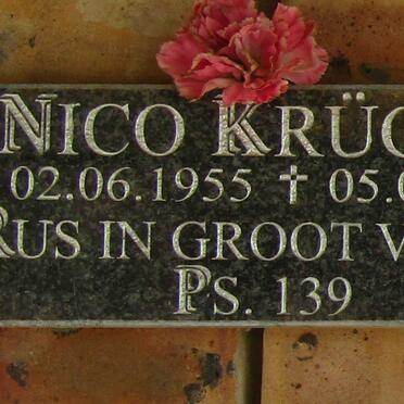 KRUGER Nico 1955-2020