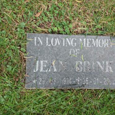 BRINK Jean 1924-2002