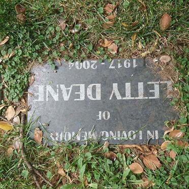 DEANE Letty 1917-2004