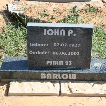 BARLOW John P. 1927-2002