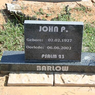 BARLOW John P. 1927-2002