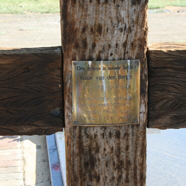 BERGH Kosie, van den 1938-2004