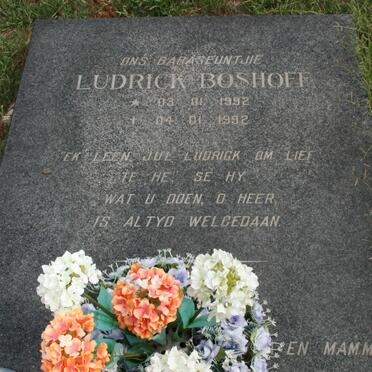 BOSHOFF Ludrick 1992-1992