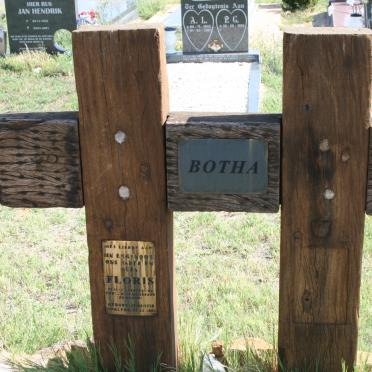 BOTHA Floris 1928-200?