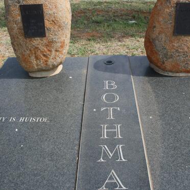 BOTHMA Willem J.V. 1926-1997 &amp; Catha C. 1928-