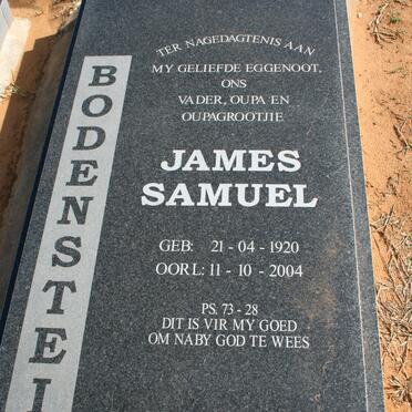 BODENSTEIN James Samuel 1920-2004