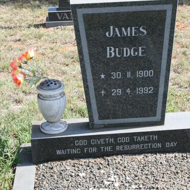 BUDGE James 1900-1992