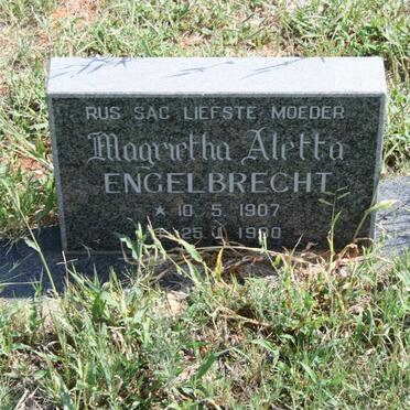 ENGELBRECHT Magrietha Aletta 1907-1990