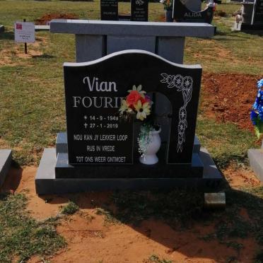 FOURIE Vian 1949-2019