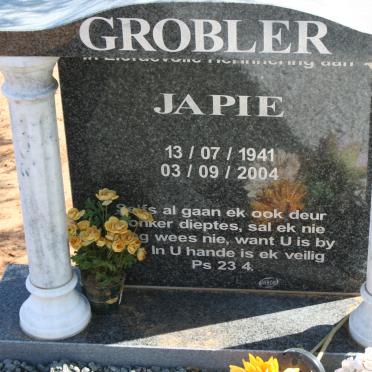 GROBLER Japie 1941-2004