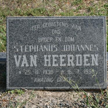 HEERDEN Stephanus Johannes, van 1938-1990