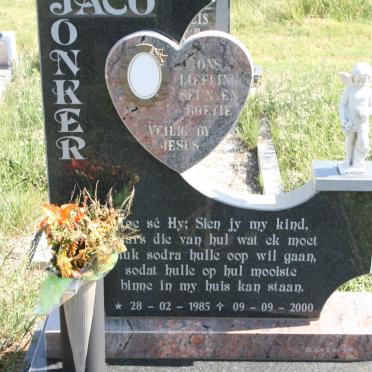 JONKER Jaco 1985-2000
