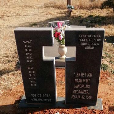 KRUGER Werner 1973-2013
